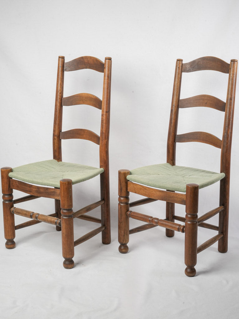 Charming French country dining chairs set  