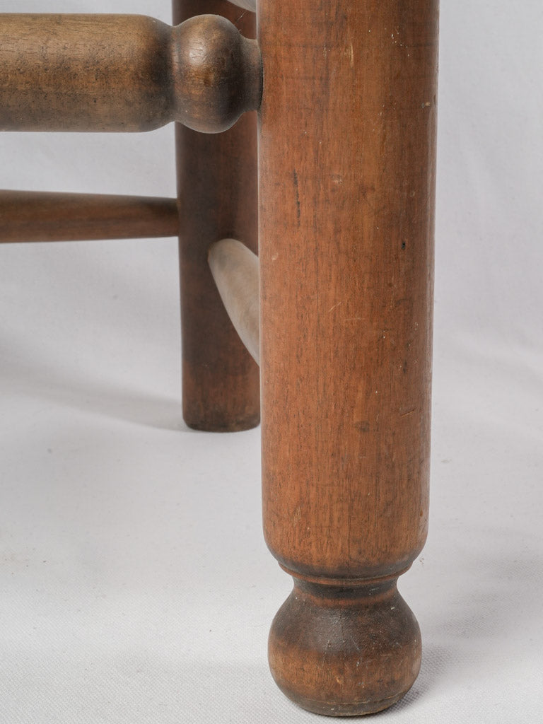 1960s–70s crafted decorative chairs set  