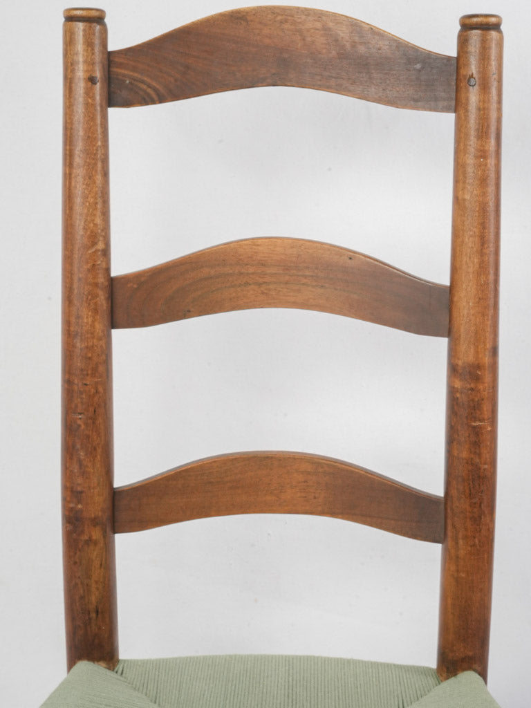 Warm patina French country chairs  