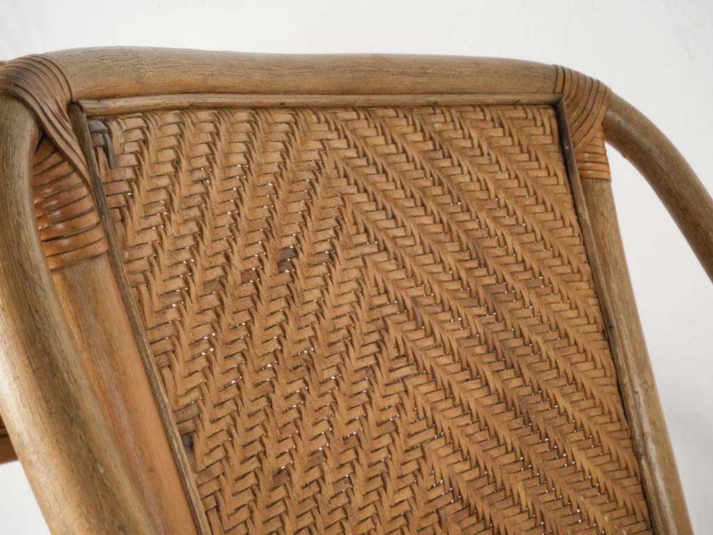 Charming Vintage Rattan Dining Chairs
