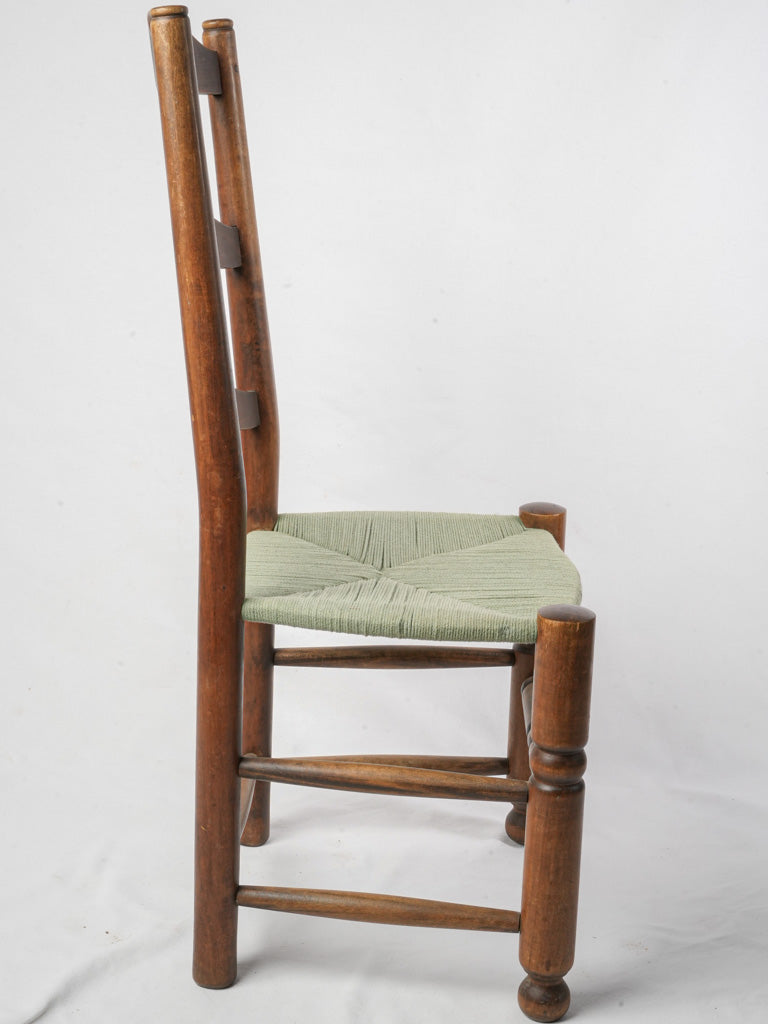 Decorative rustic vertical support chairs  