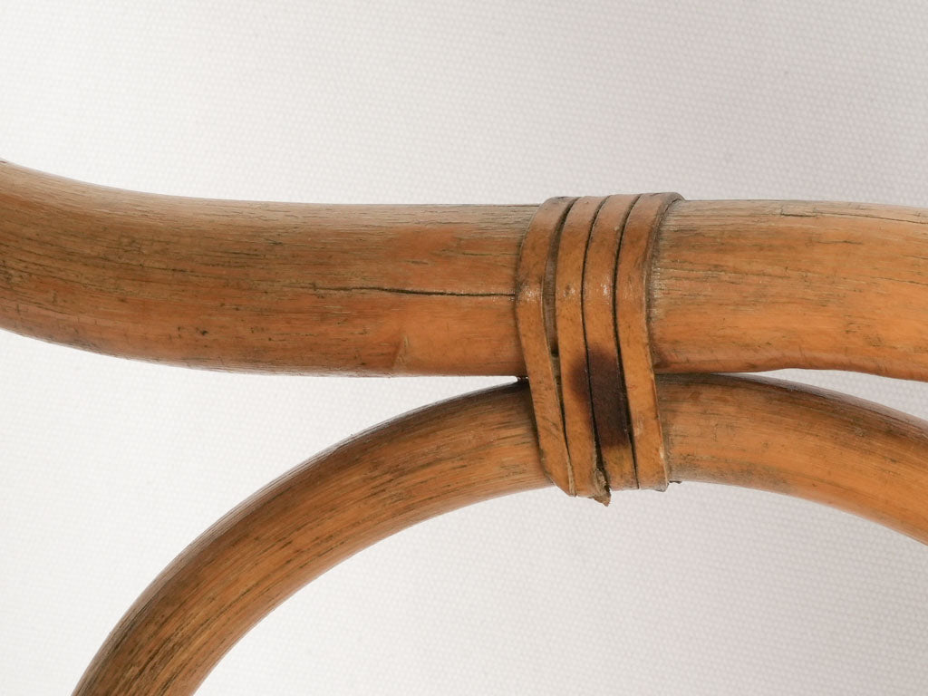 Sophisticated French Leather Armchairs