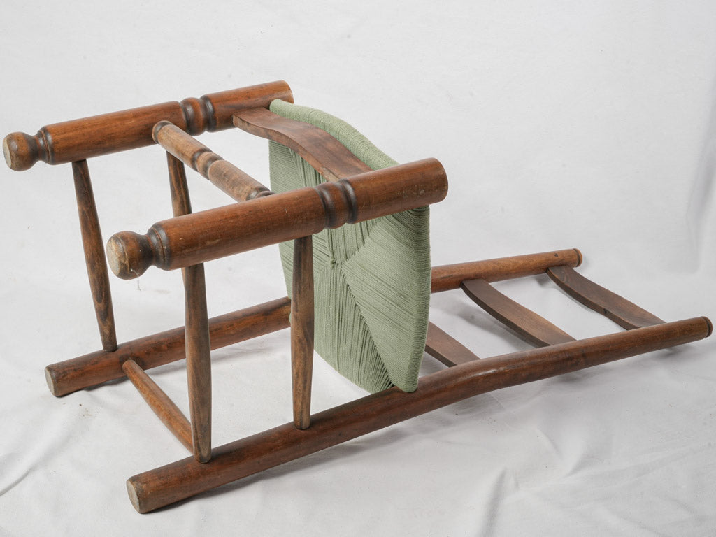 Timeless silhouette decorative ladder-back chairs