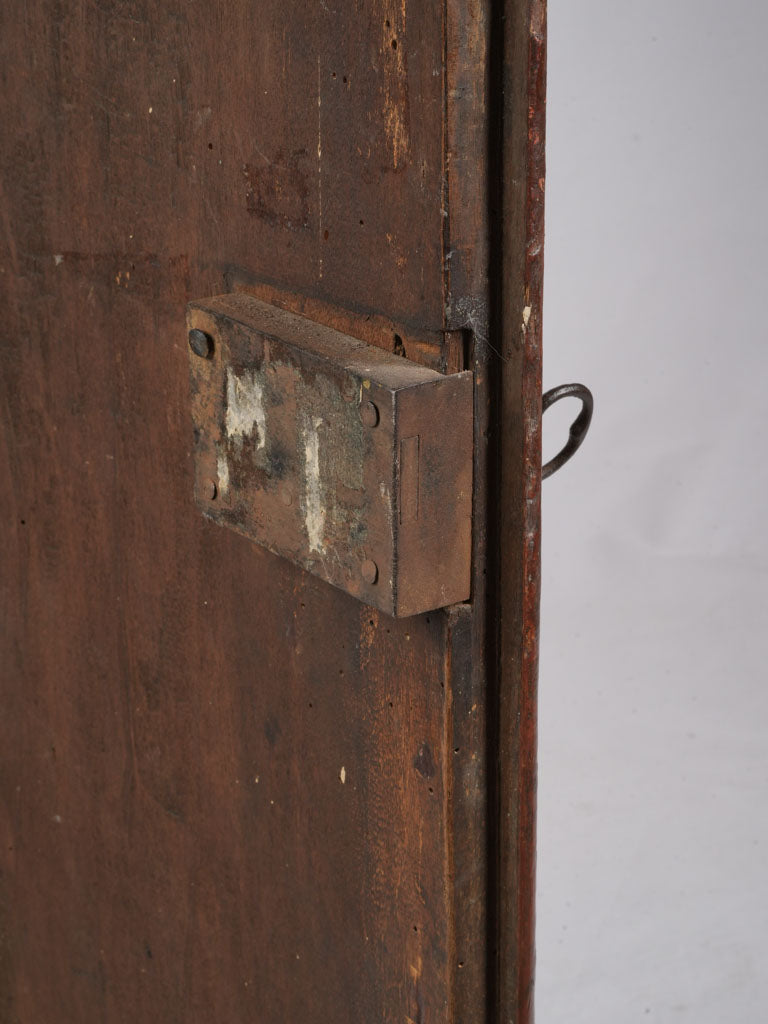 Striking 18th Century Italian Corner Cabinet in Lacca Povera - 48"