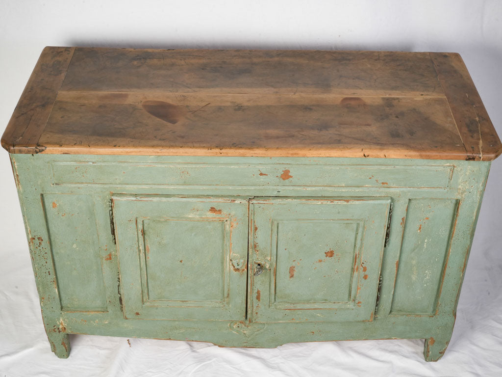 Soft green provincial cabinet furniture
