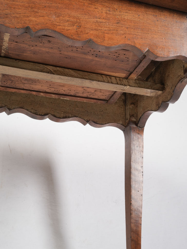Petite 18th Century French Provincial Walnut Side Table - 22¾" x 18"