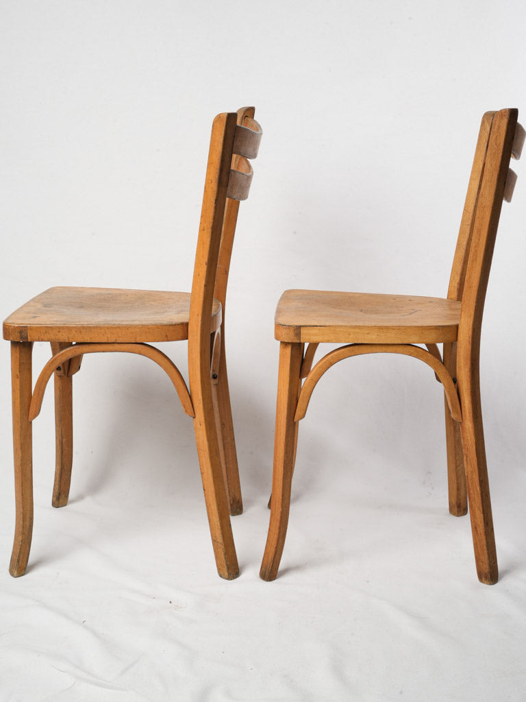 Honey-toned Mid-century Seating