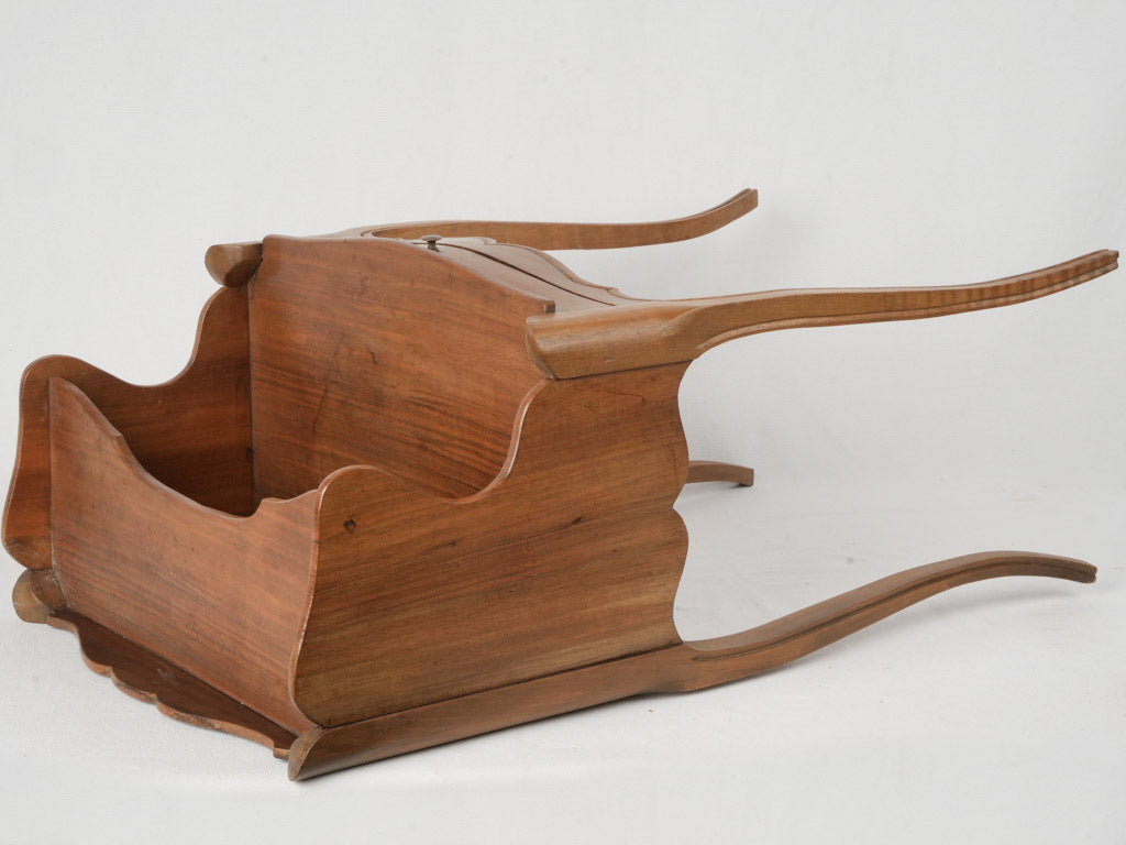 Decorative curved side nightstands