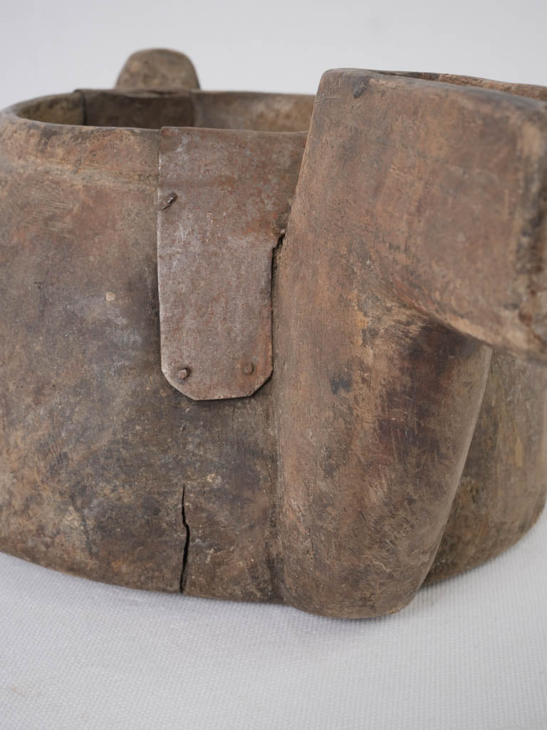 Vintage Artisanal Wooden Watering Can