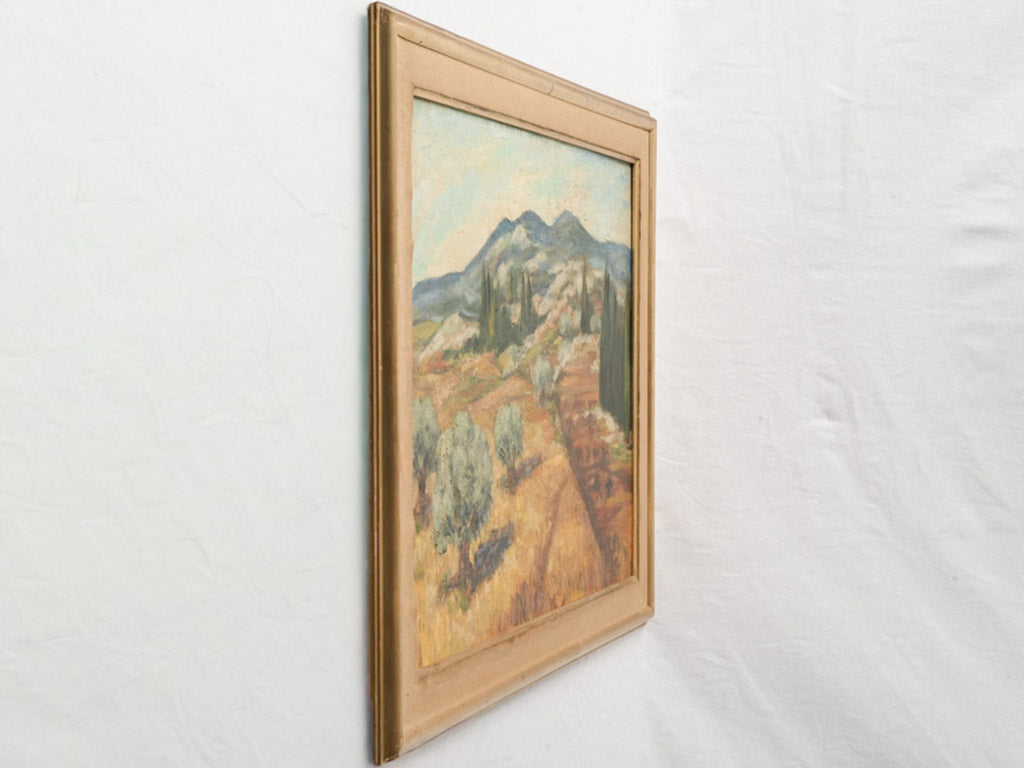Decorative bright southern landscape canvas