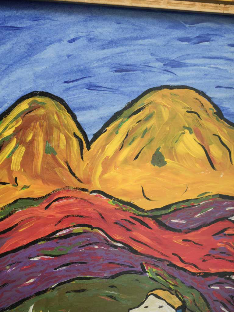 Signed Pierre Ambrogiani landscape painting