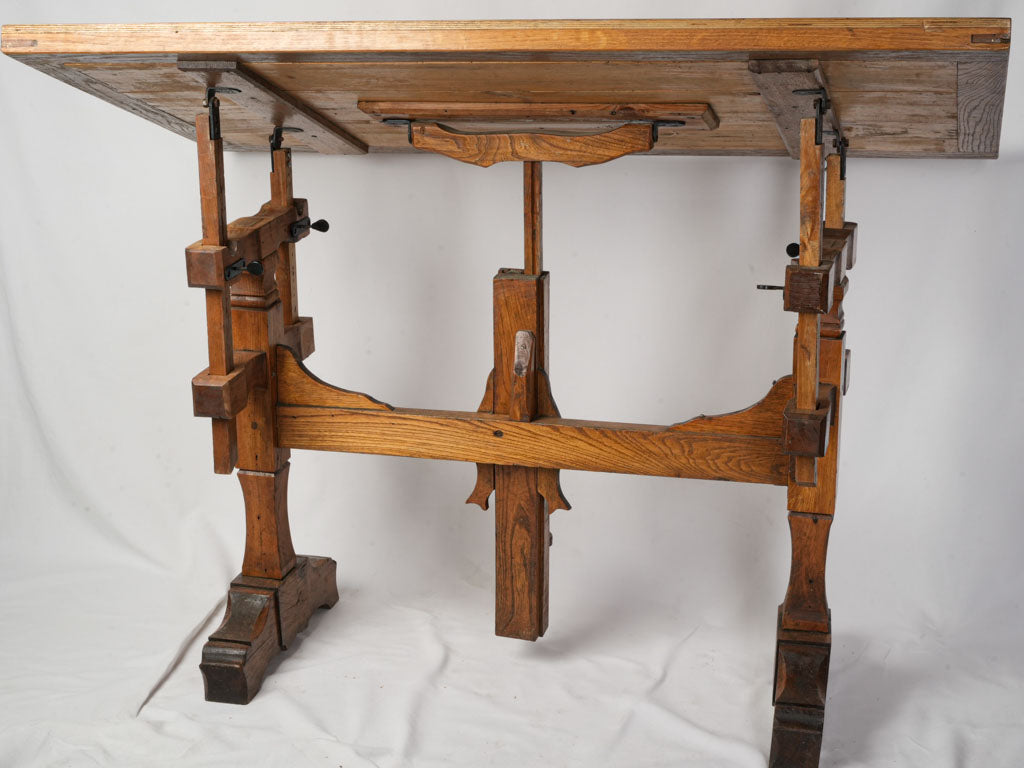 Elegant 20th-century French drafting desk