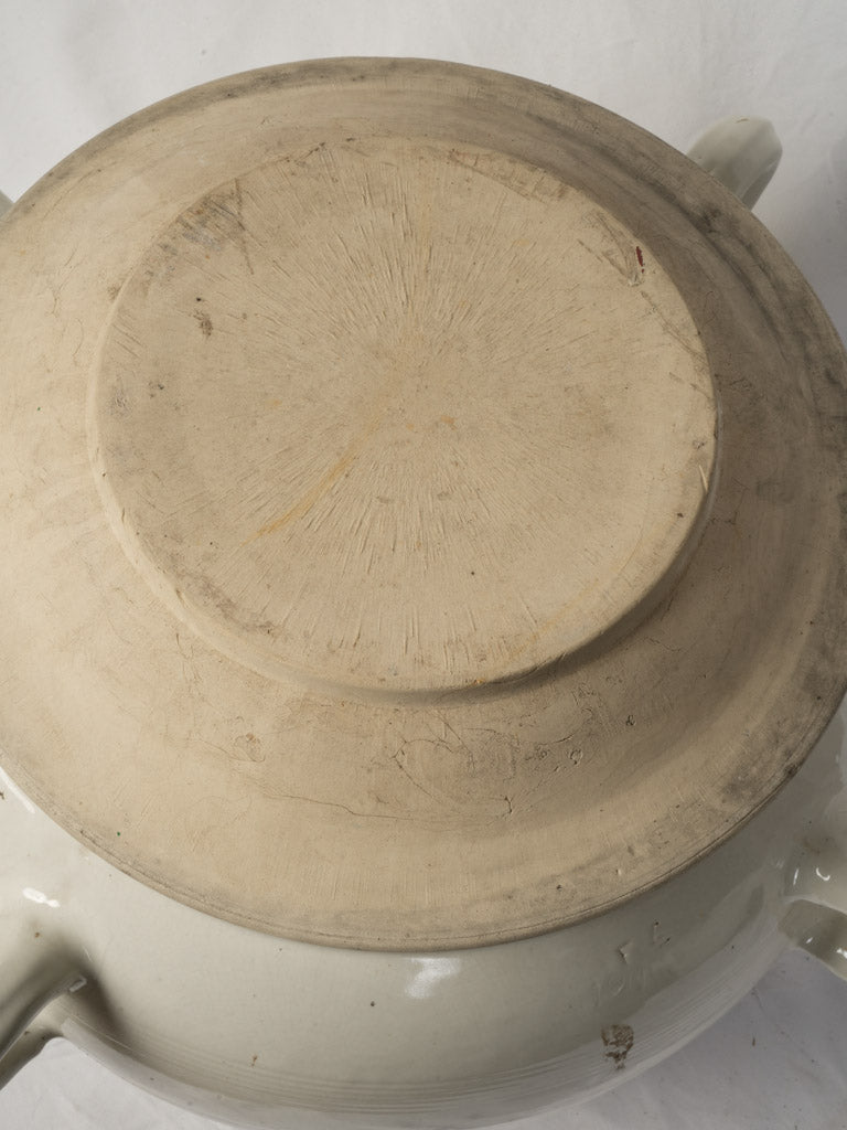 Decorative vintage charcuterie jar