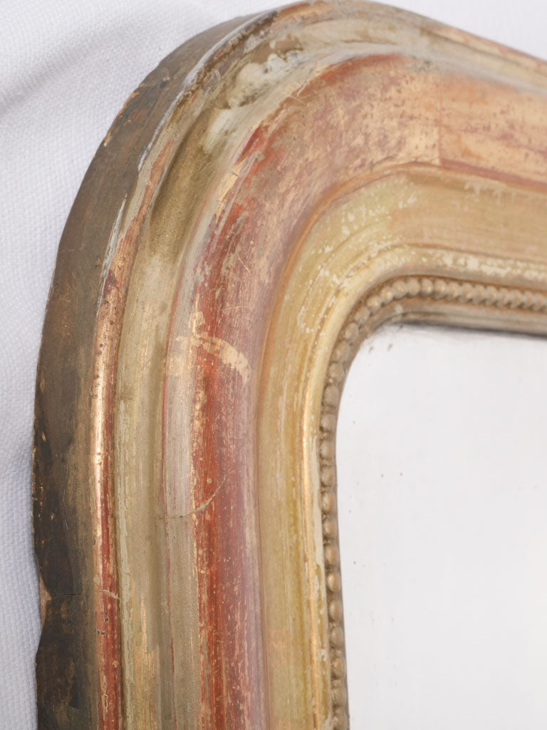 Vintage ornate gilded wall mirror