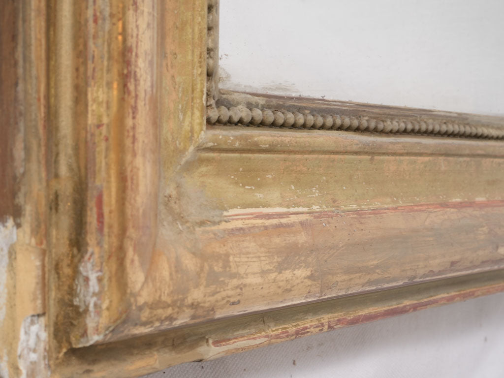Timeless antique gilded wall mirror