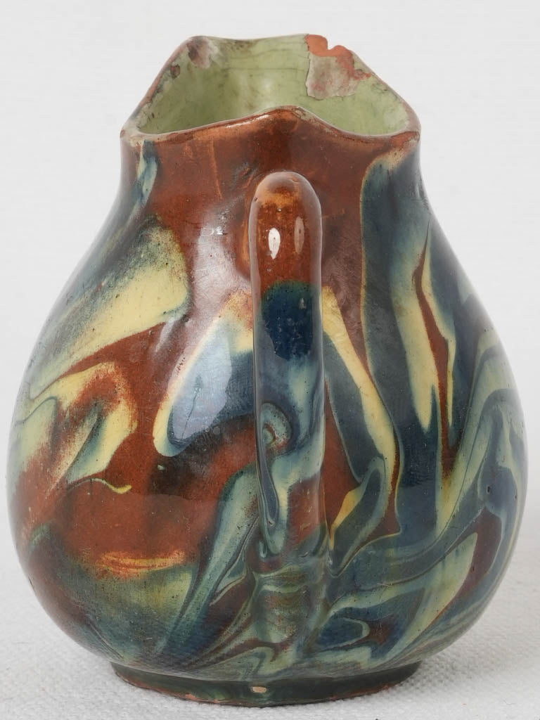 Charming antique French alpine pitcher