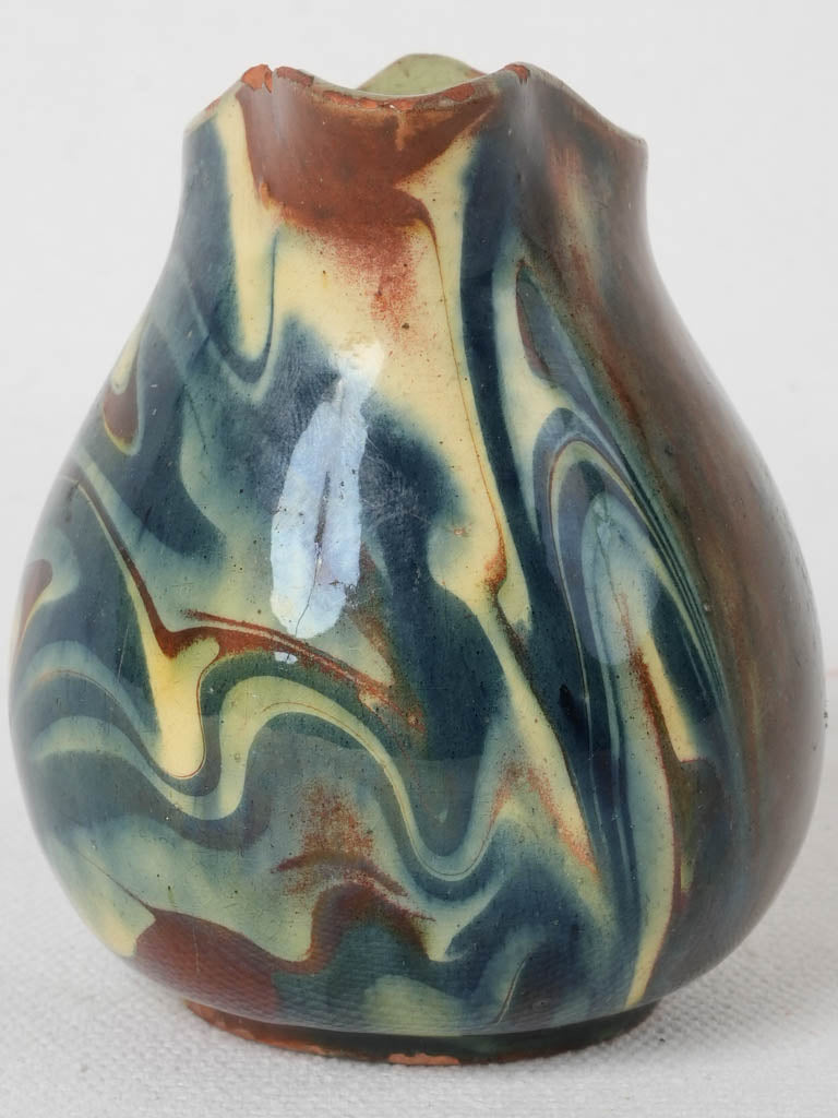 Traditional French slipware miniature jug