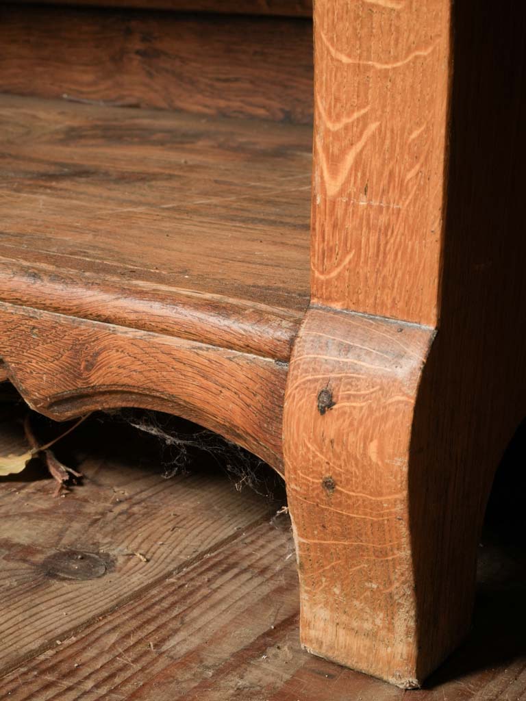 Sculptural bull's head detail