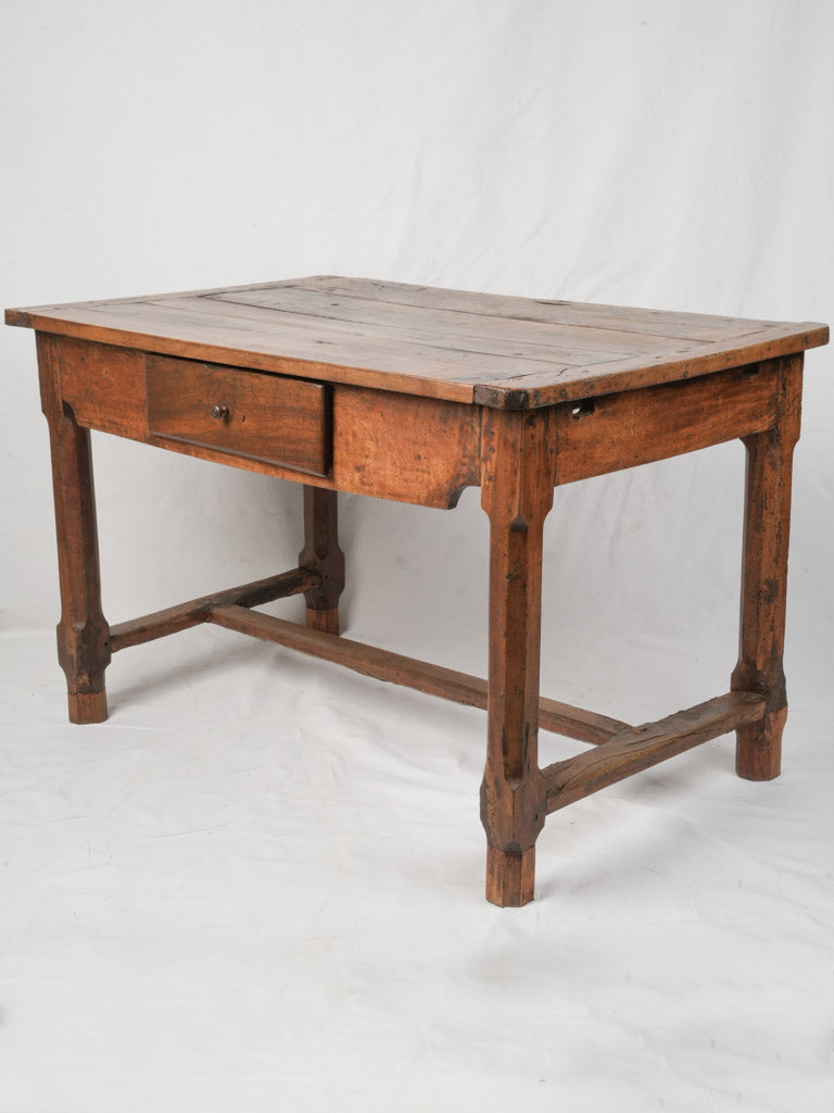 Antique walnut console table