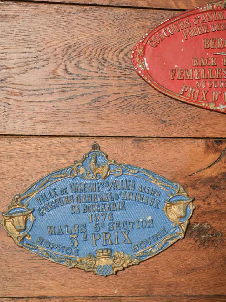 Bold butcher block cabinet