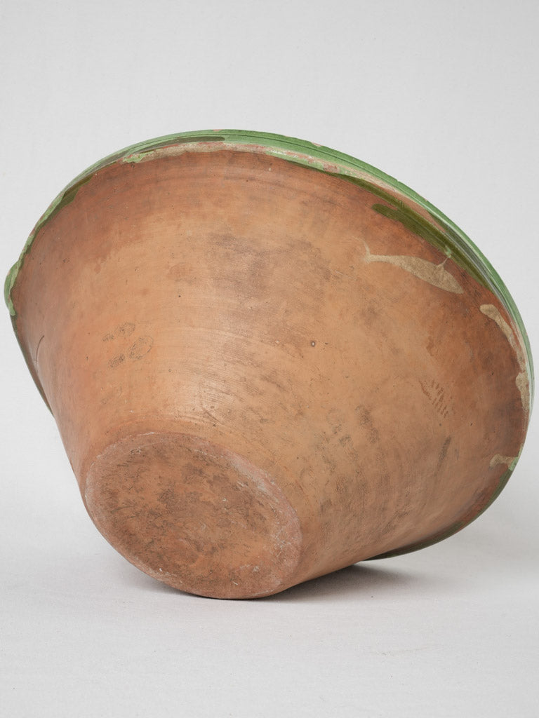 Classic French ocher glazed tian