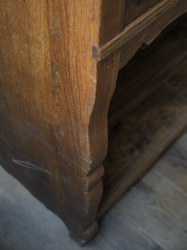 Magnificent oak butcher’s station