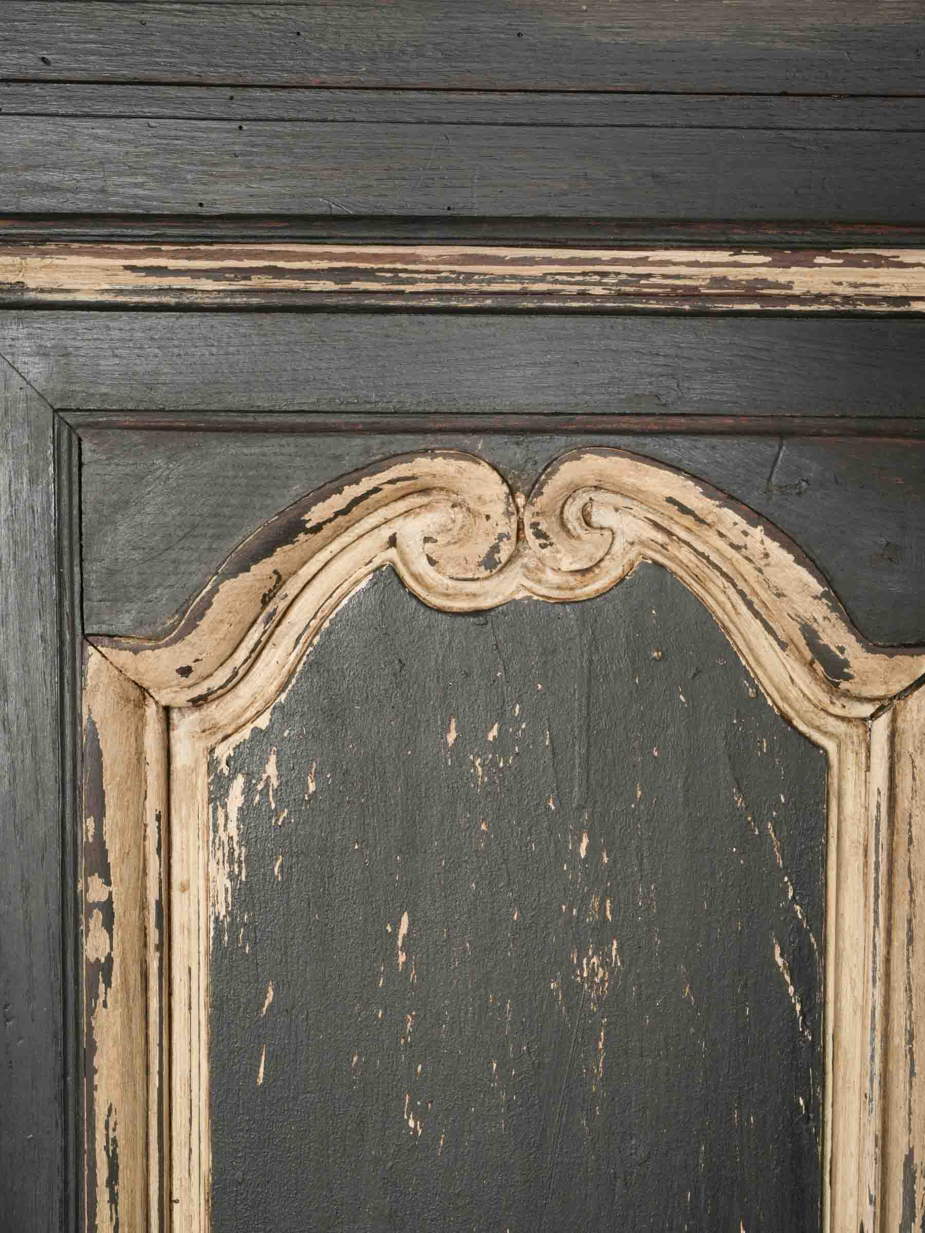 Ornate French sacristy cupboard