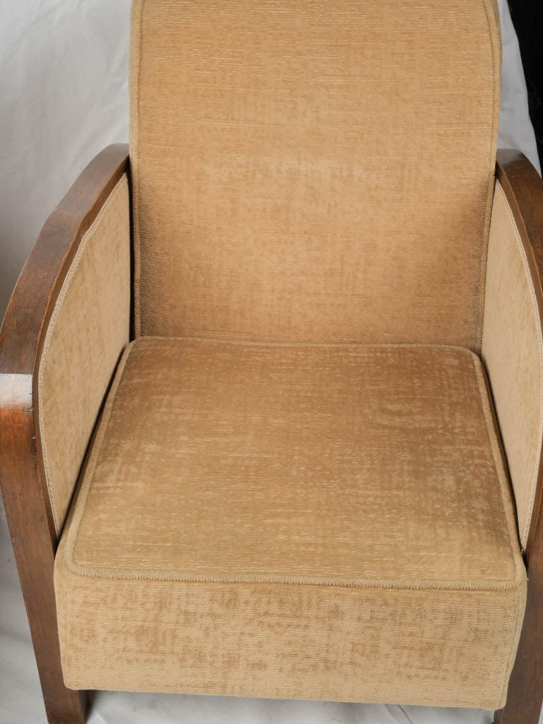 Stylish gracefully arched chairs