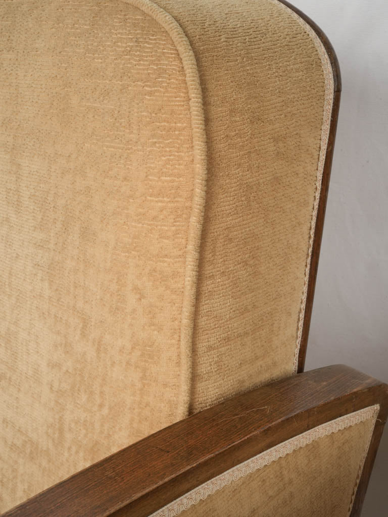 Visually striking vintage armchairs