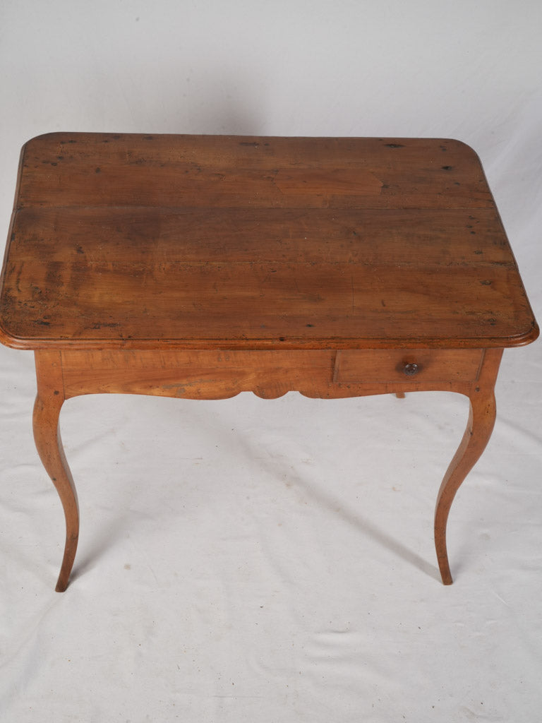 18th Century French Provincial Cherrywood Side Table - 36½" x 24¾"