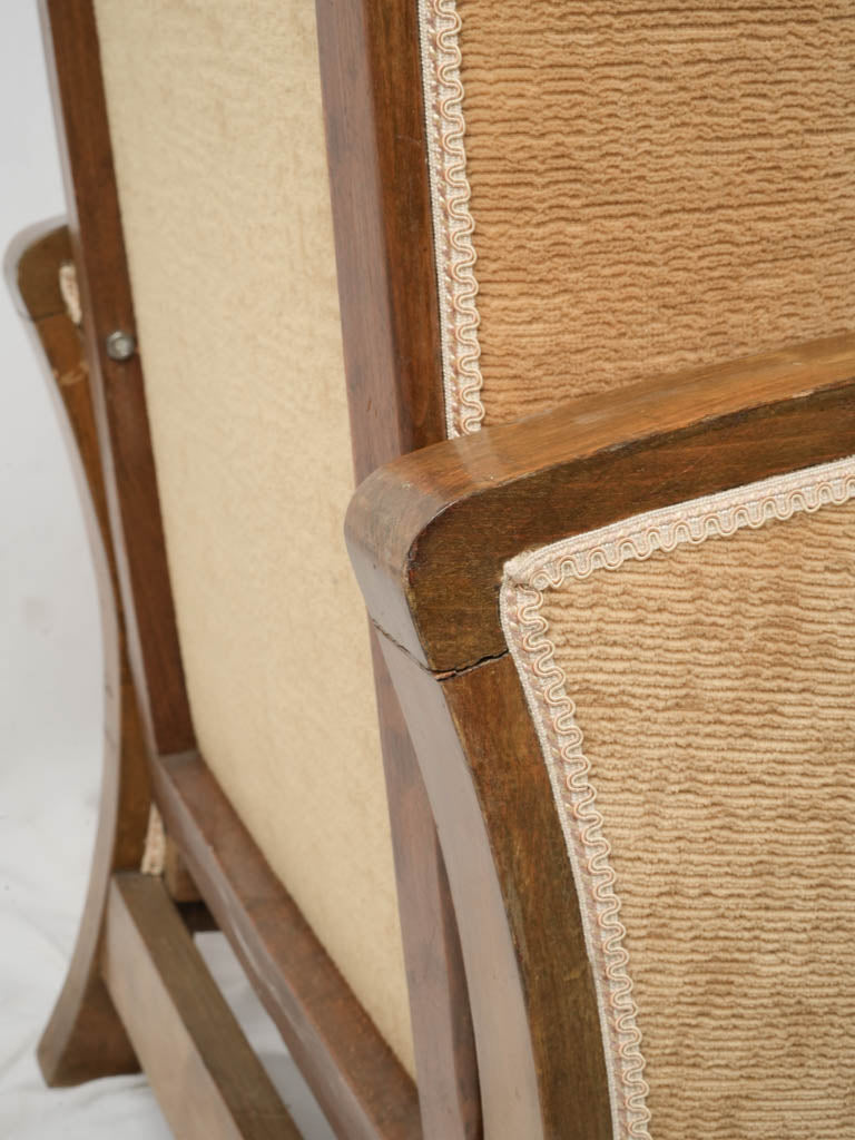 Inviting warm champagne chairs