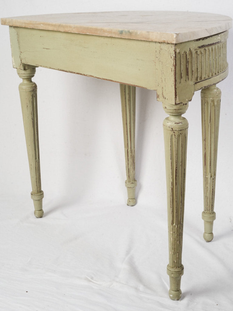 Timeless entryway marble table