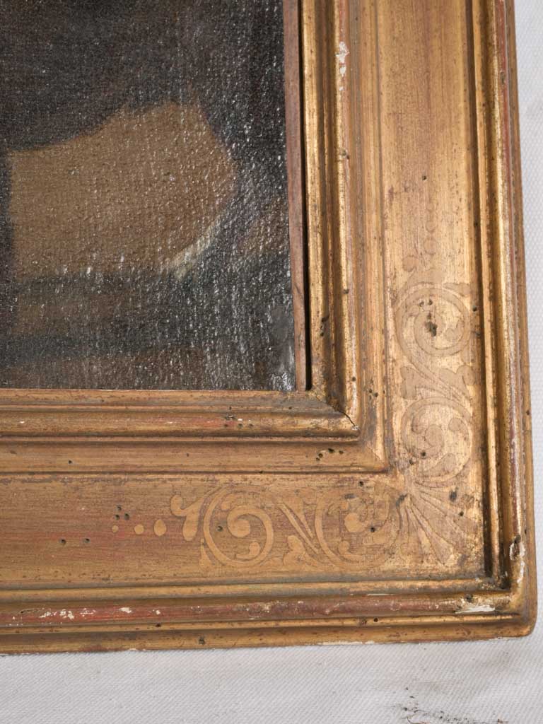 Expressive animal depiction painting