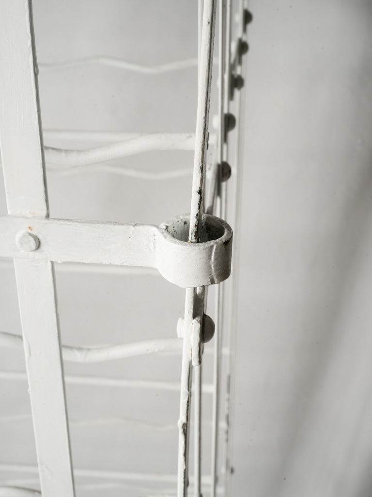 Refined Rustic Iron Wine Storage