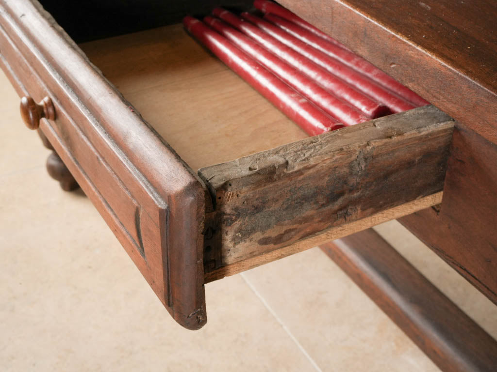 Timeless Antique French Walnut Convent Refectory Table - 78¾" x 28"