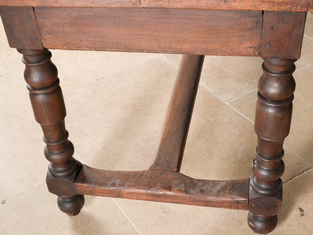 Timeless Antique French Walnut Convent Refectory Table - 78¾" x 28"