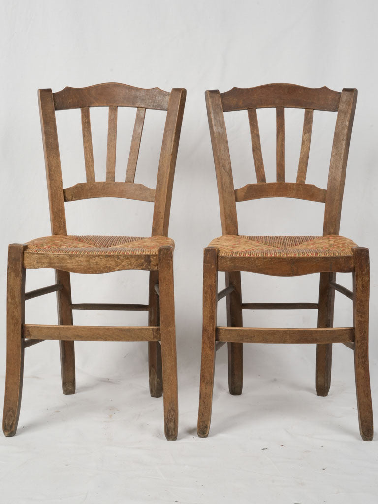 Sturdy solid wood dining chairs