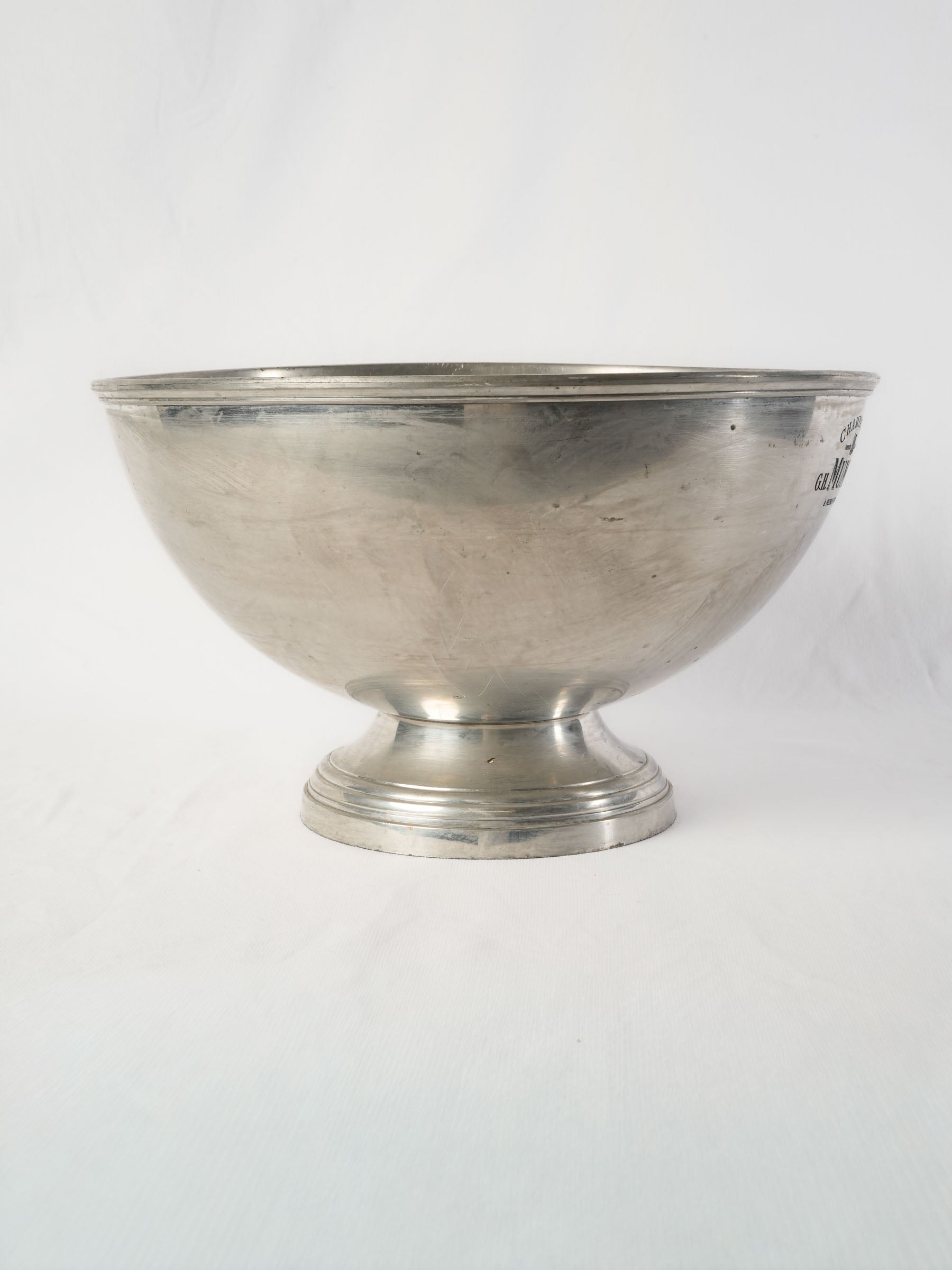 Large mid 20th century champagne bucket - G.H. Mumm