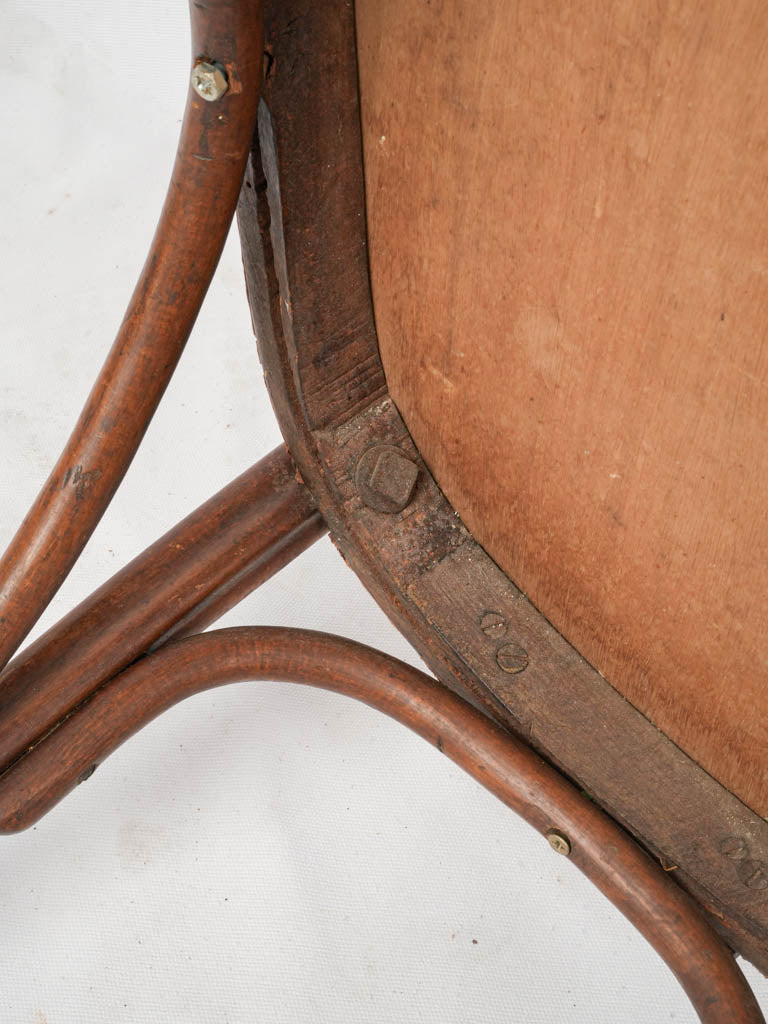 High-back French dining chair set