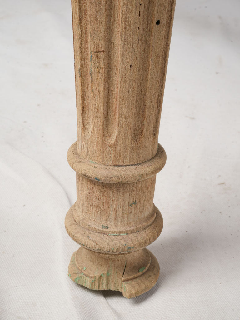 Authentic rustic chic butcher's table