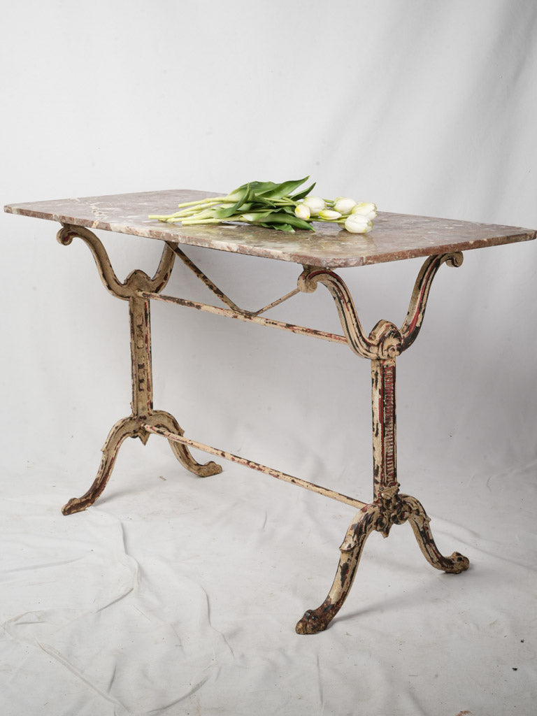 Vintage French bistro table