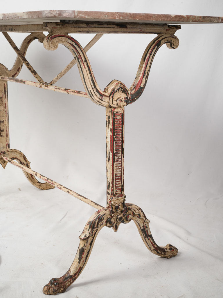 Timeworn rustic kitchen table