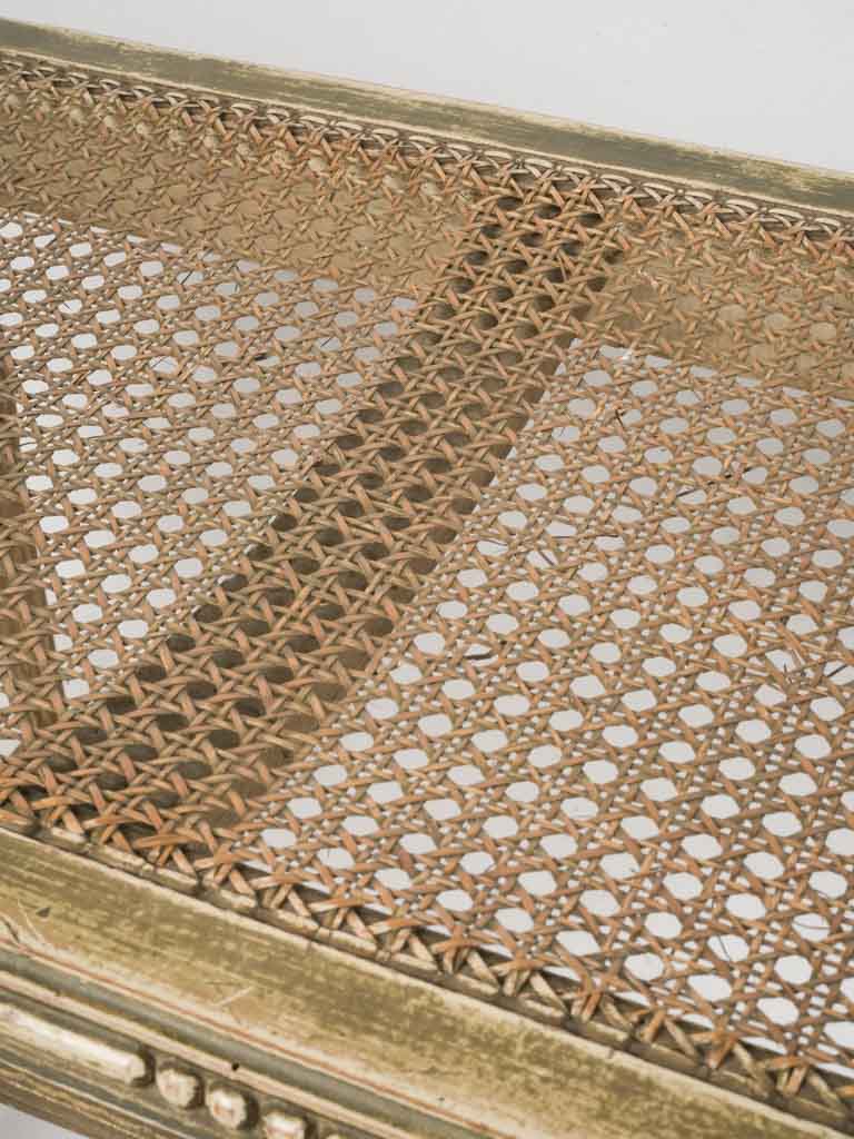 Crafted intricately shaped stretcher bench