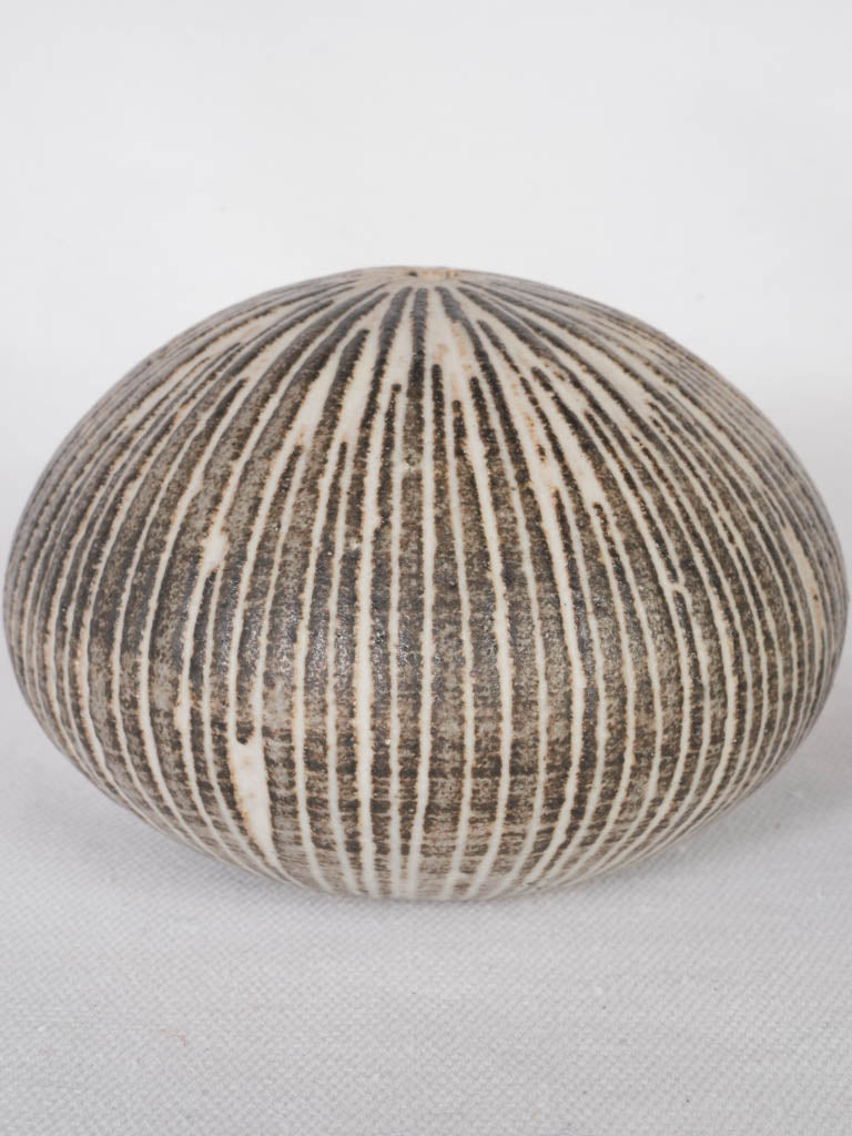 Unique signed geometric ceramic vases