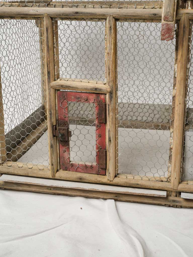 Imaginative rural birdcage craftsmanship