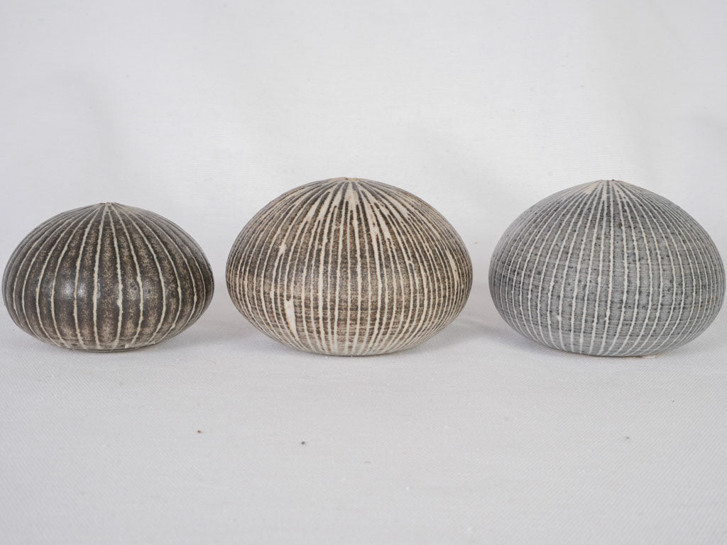 Elegant French 1960s ceramic vases