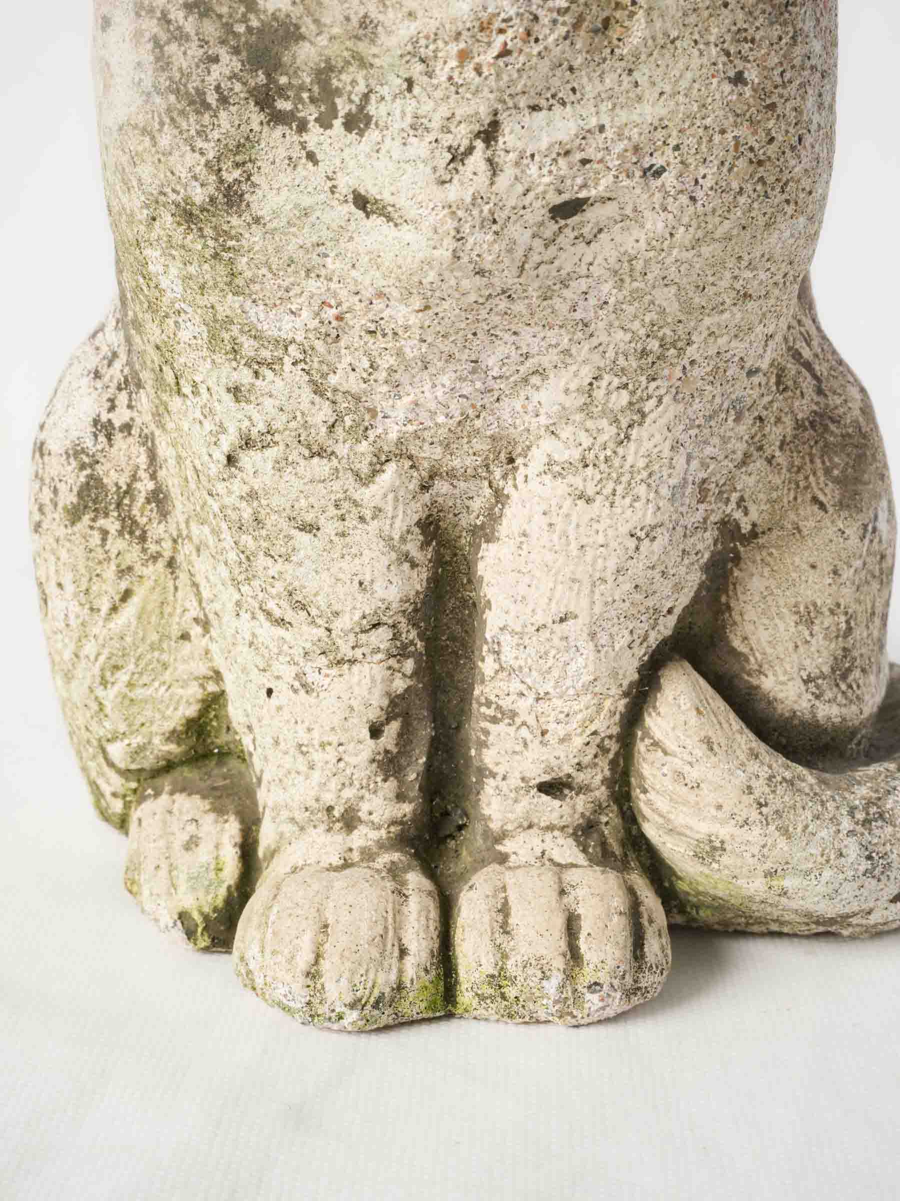 Mid-century decorative feline figure