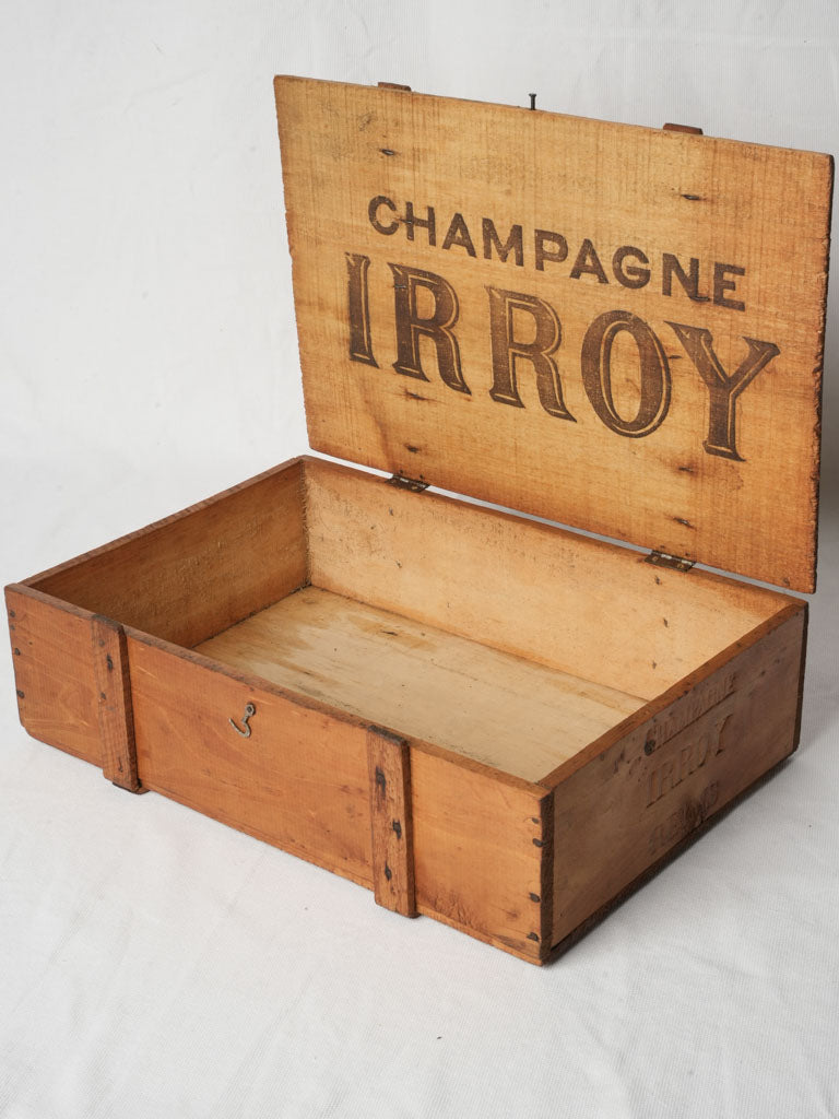 Stamped Champagne Shipping Box For Two Bottles - 4¼" x 16¼"