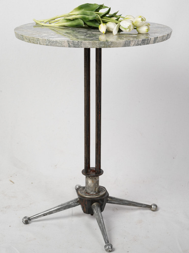 Elegant vintage bistro table