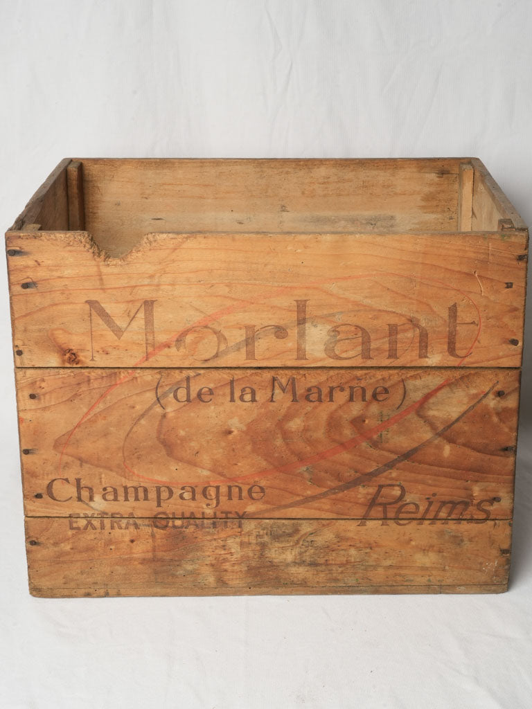 Antique softwood storage container